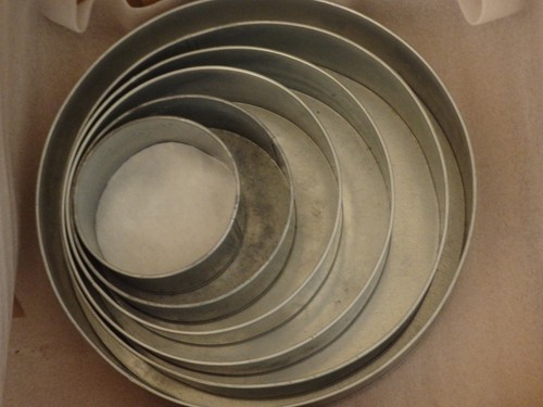 Eupo tins set piece cake - set, 6