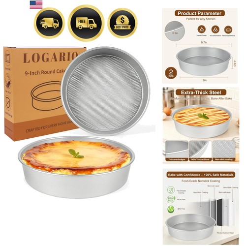 Inch round cake pan - pan, set